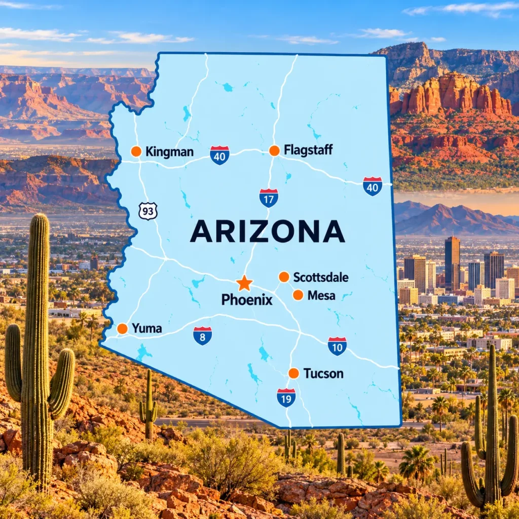 Arizona-map