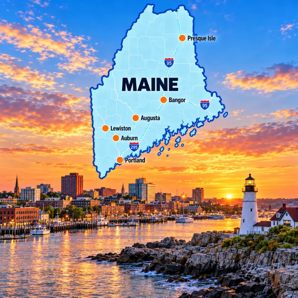Maine-map