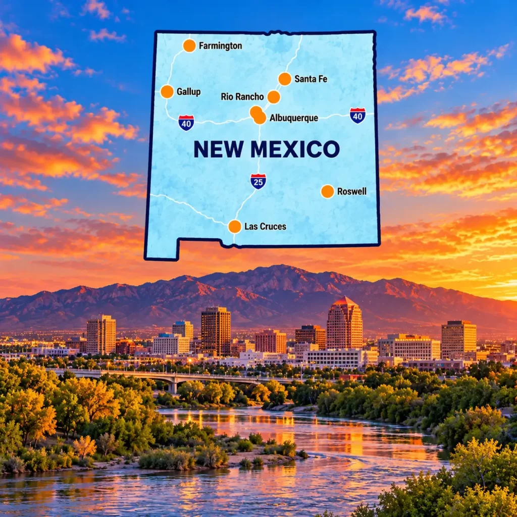 NewMexico-map