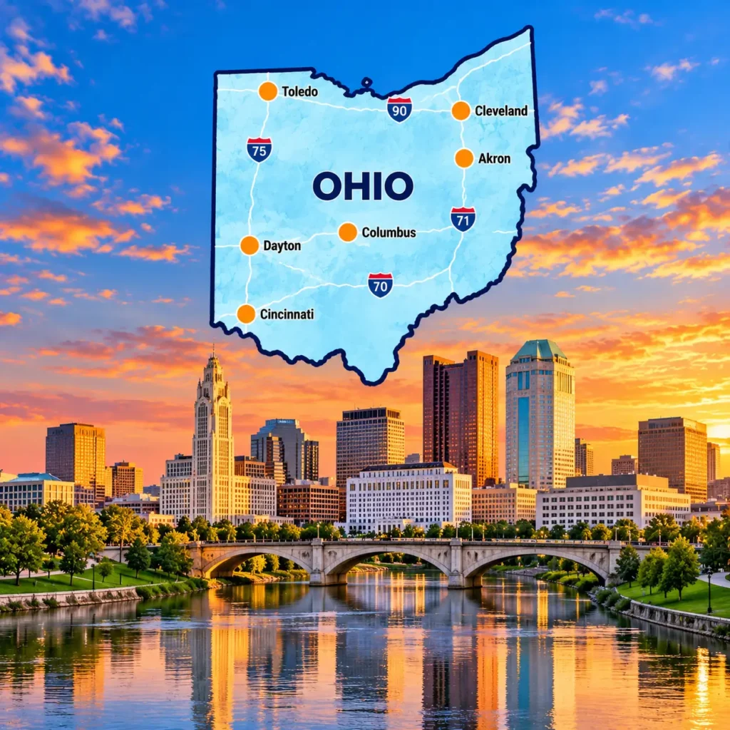 Ohio-map