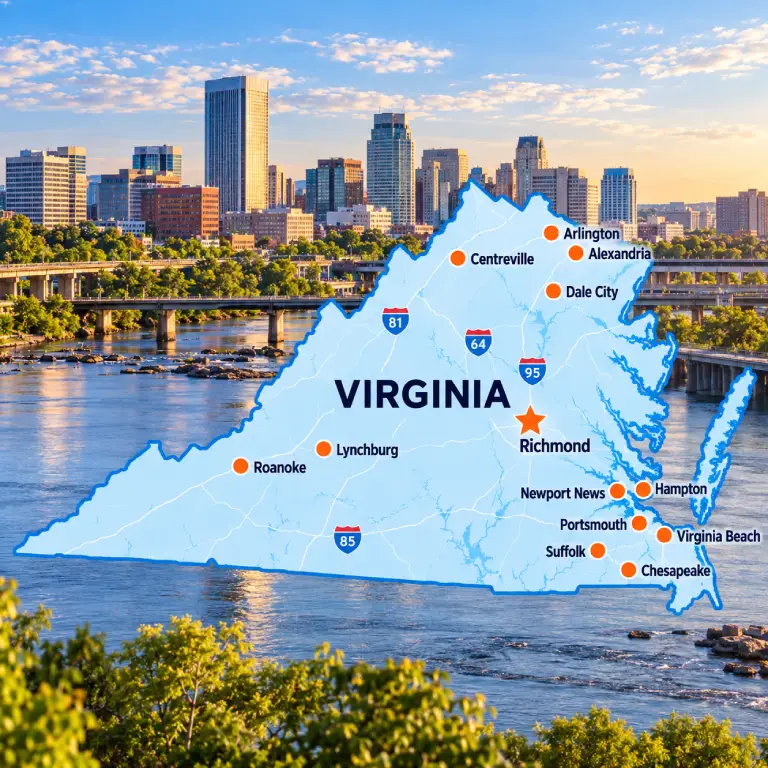 Virginia-map